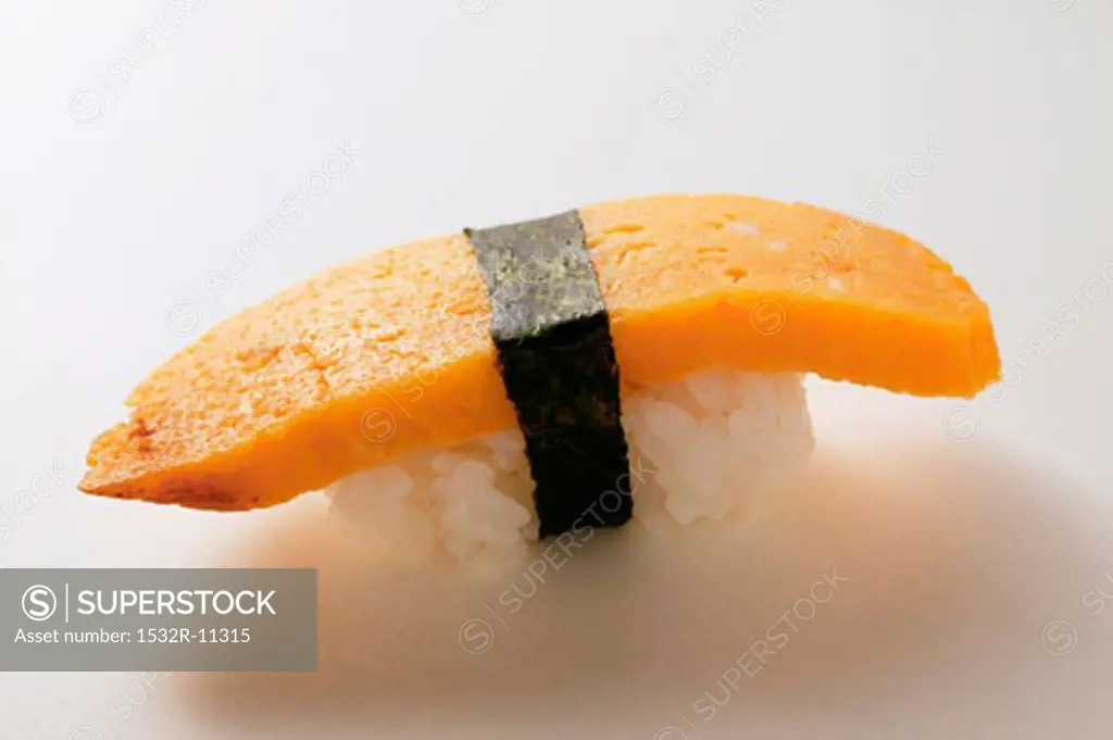 Nigiri-sushi with egg