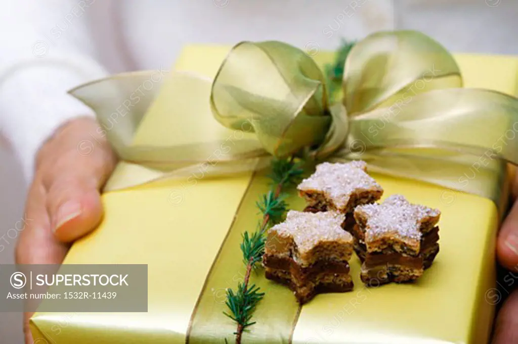 Gingerbread sweets as a gift
