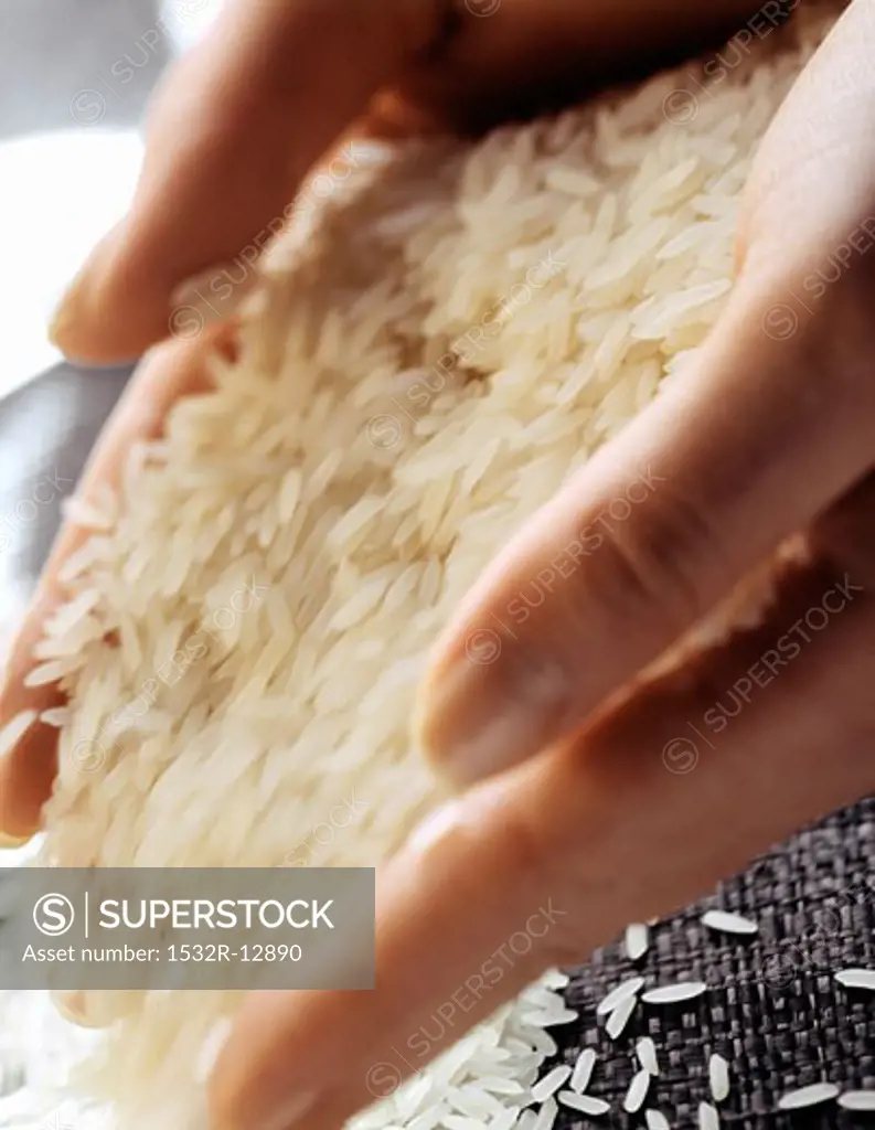 A Handful of Uncooked Rice
