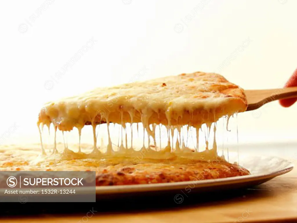 Lifting a Slice of Cheese Pizza