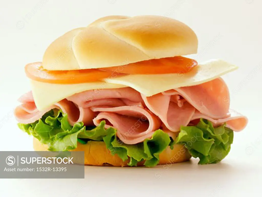 A Ham Sandwich on a Kaiser Roll