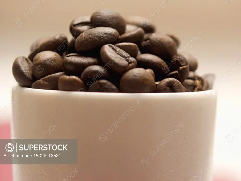 Coffee Beans in a Cup