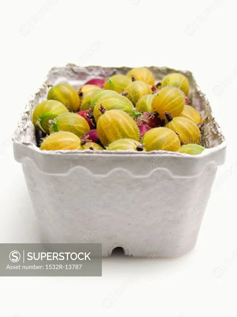 Gooseberries in a Container