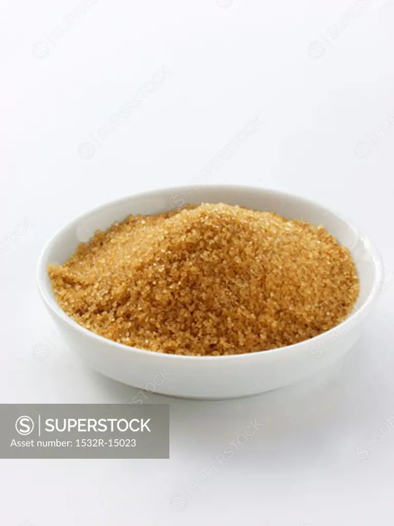 Brown sugar in bowl