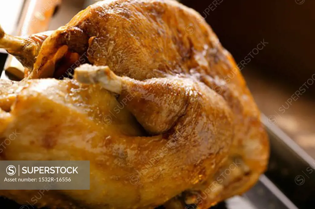 Whole roast chicken