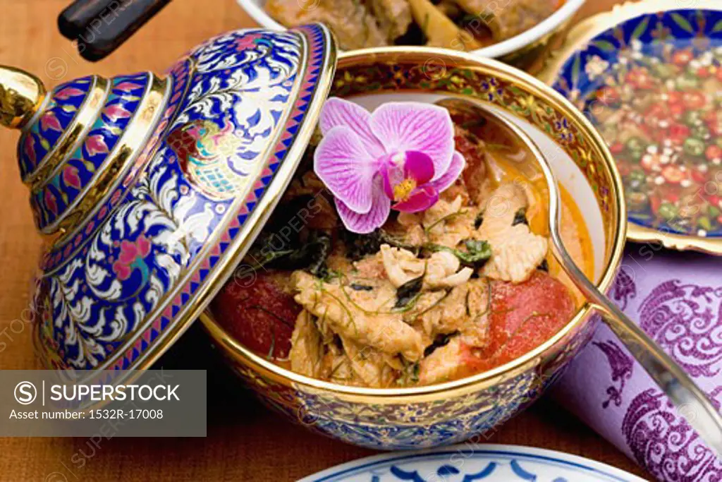Chicken curry with Nam Pla (Thailand)