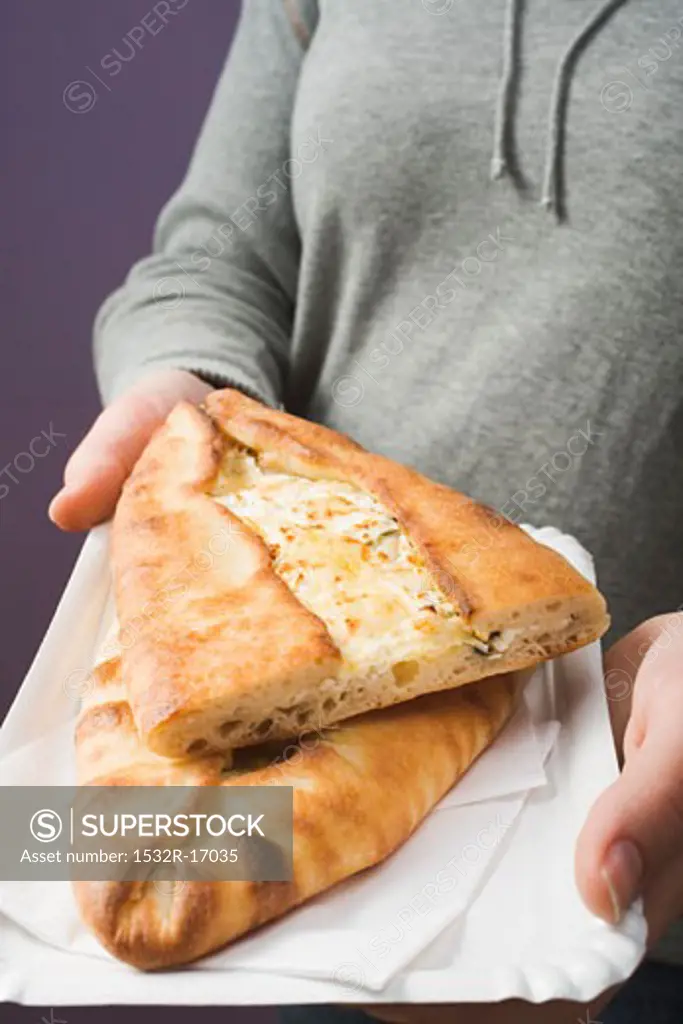 Börek filled with sheep's cheese
