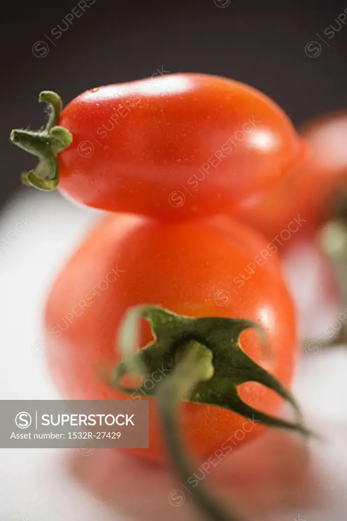Plum tomatoes (close-up)