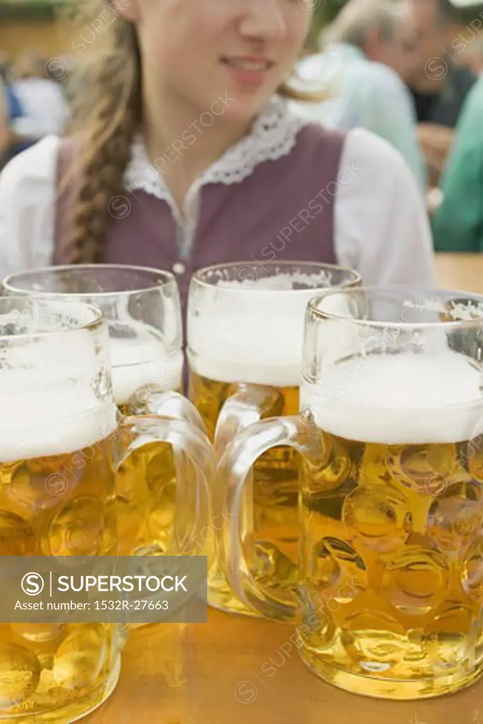 Four litres of beer (Oktoberfest, Munich)