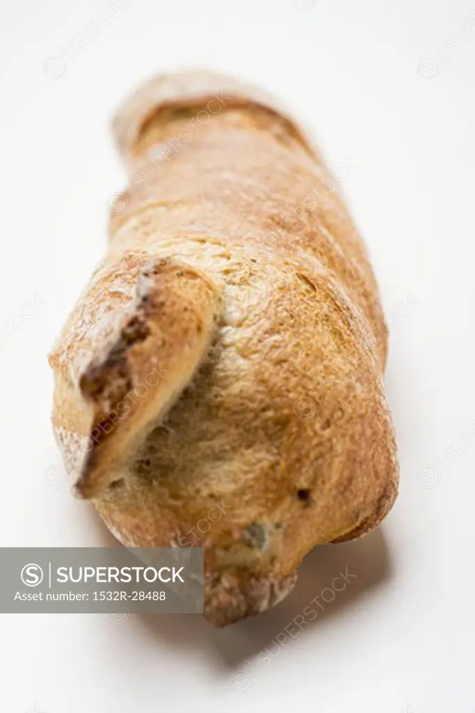Rustic baguette (close-up)