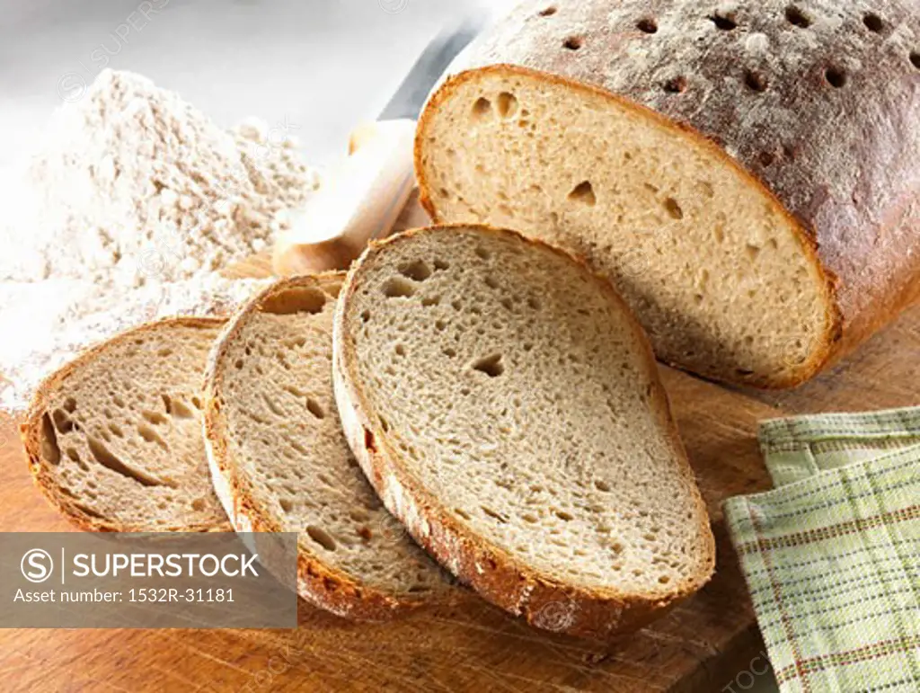 Organic rye bread