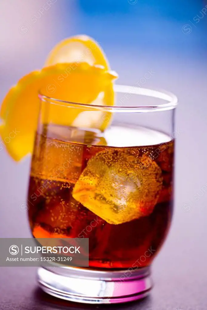 Bira Puera (Cocktail with brandy, cherry brandy liqueur, cola