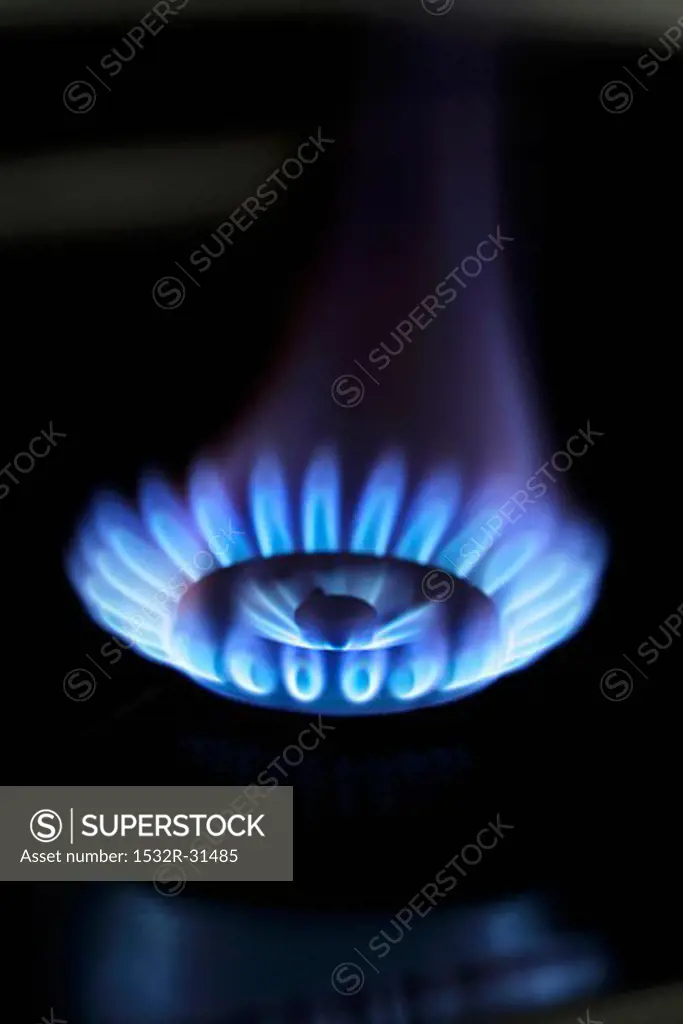 Gas flame