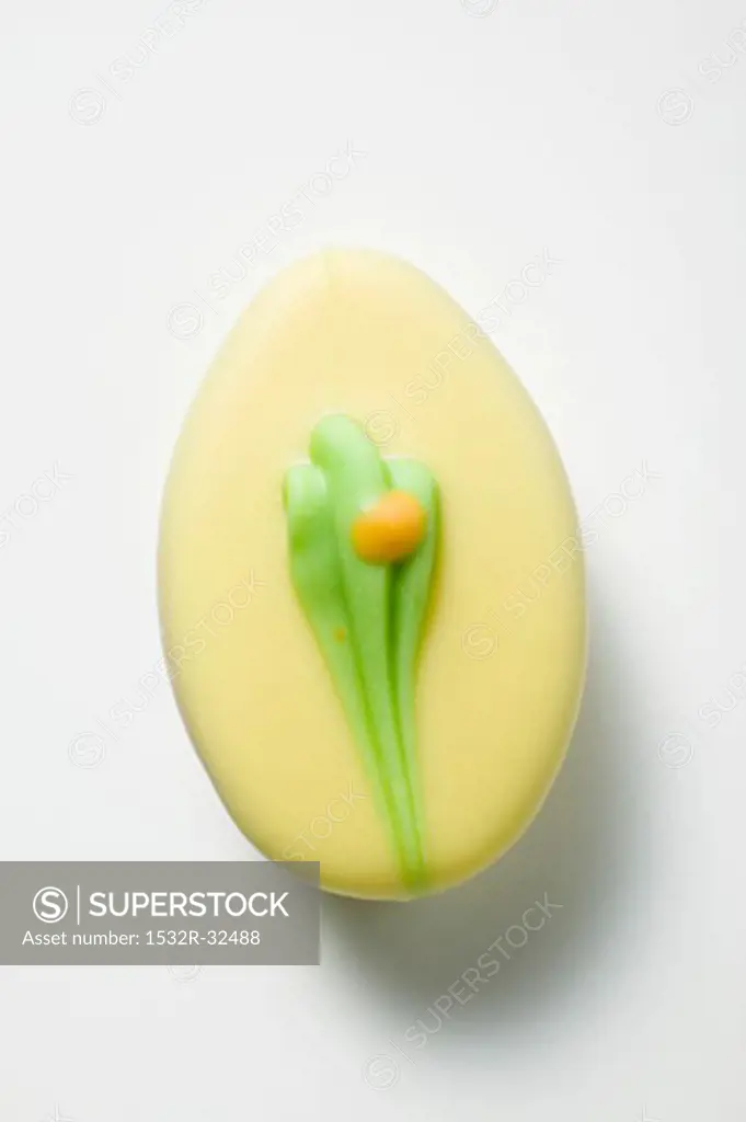 Sweet Easter egg with icing