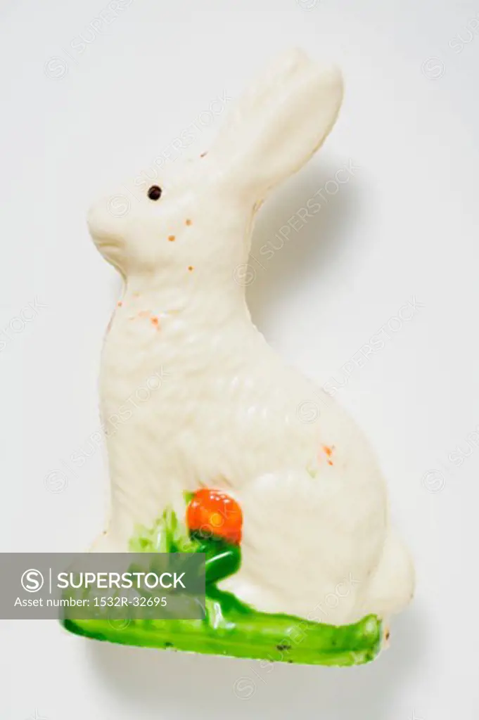White chocolate Easter Bunny