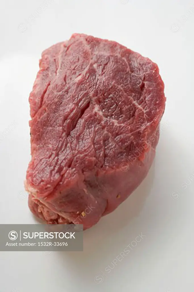 A slice of beef fillet