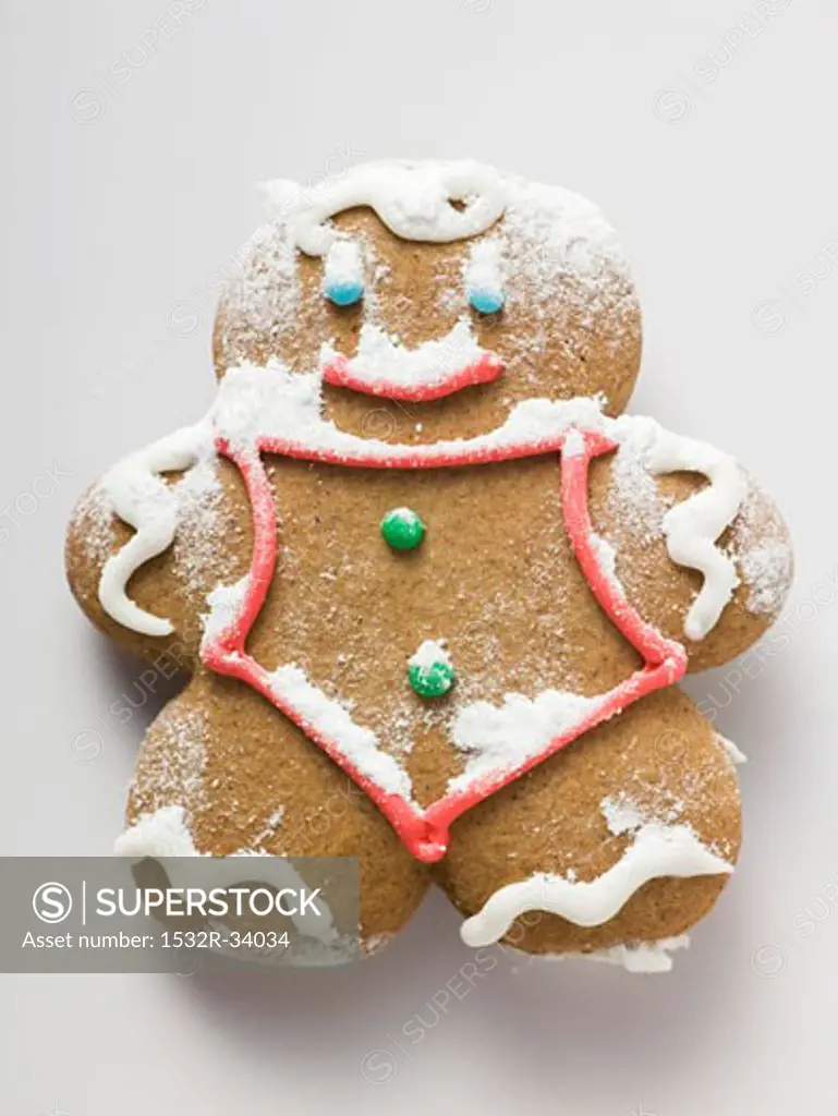 Sugared gingerbread man
