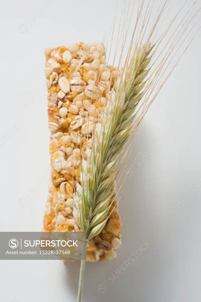 Muesli bars with ear of barley
