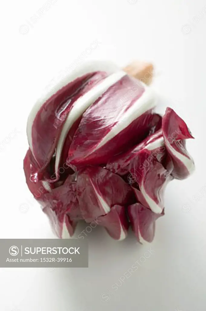 Radicchio from the top