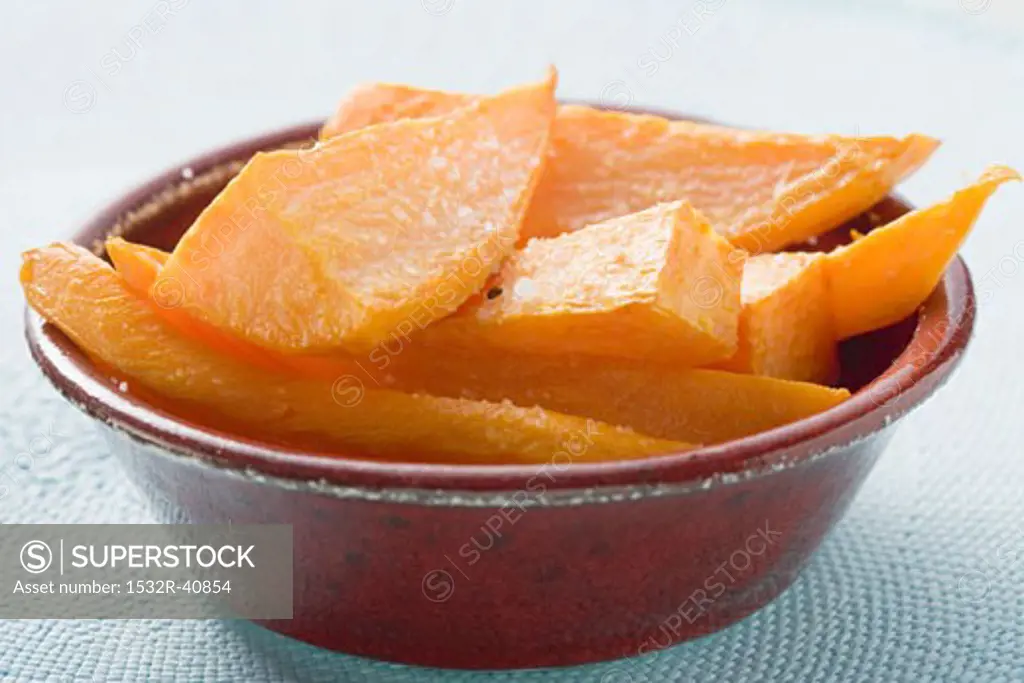 Deep-fried sweet potatoes