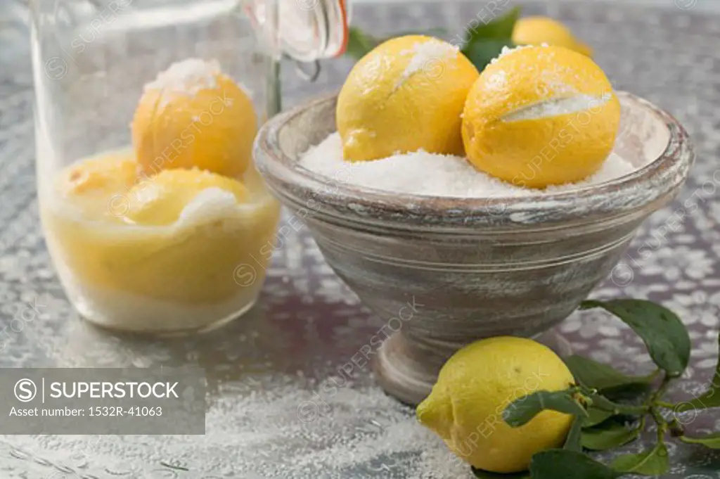Salted lemons