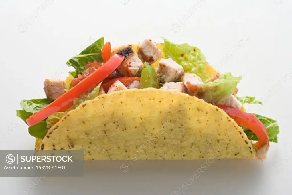 Chicken taco