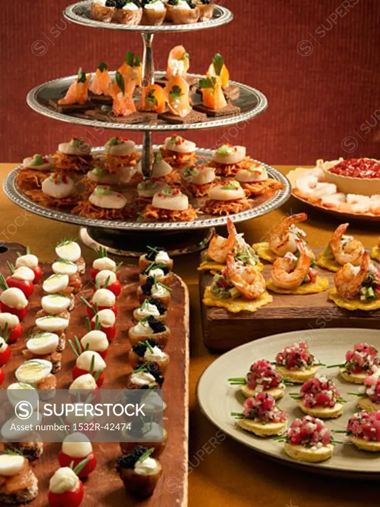 Assorted Hors d'Oeuvres