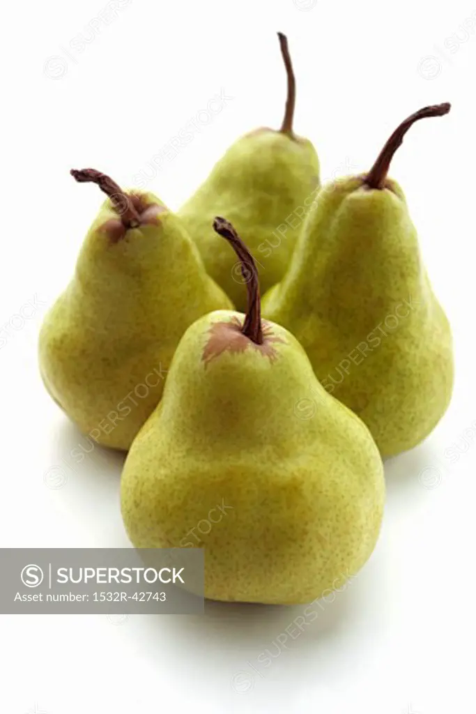 Four pears (close-up)