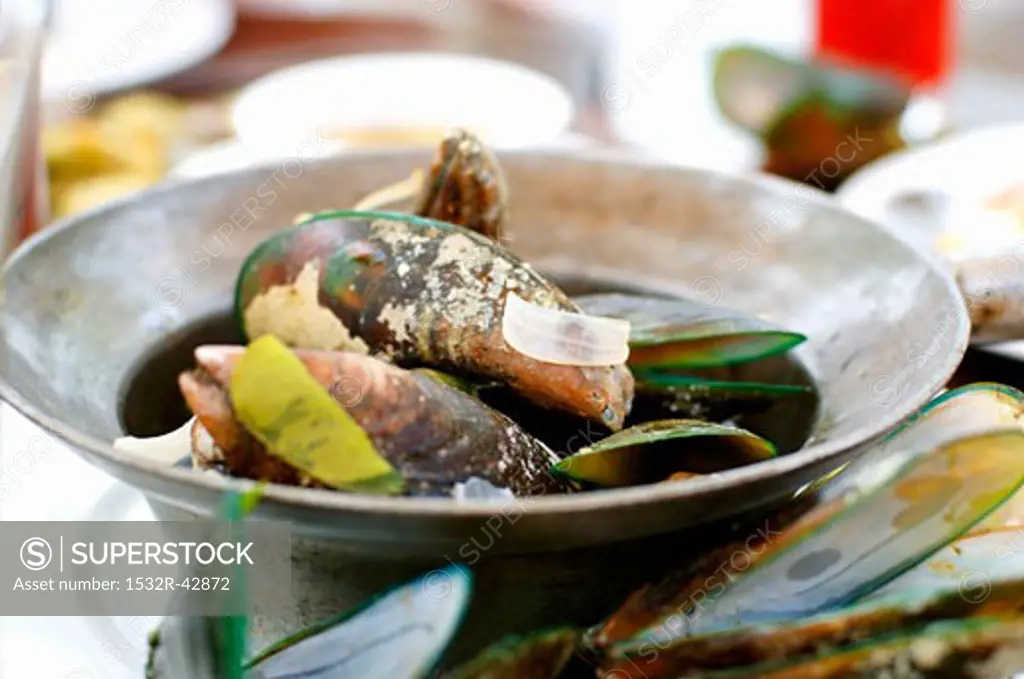 Thai mussels