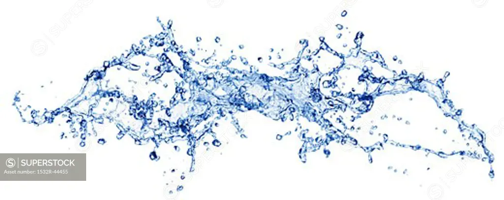 Bubbling water