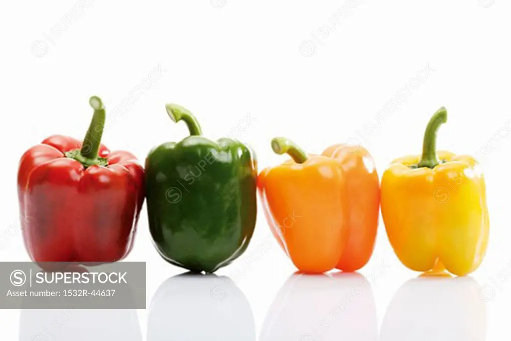 Peppers (four different colours)