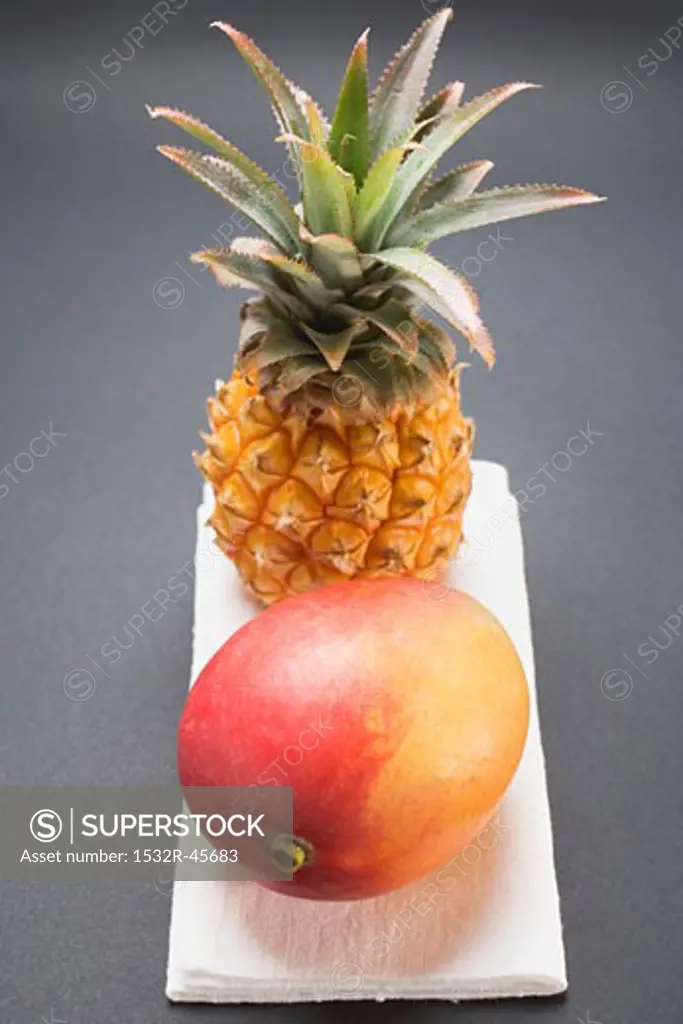 Pineapple and mango
