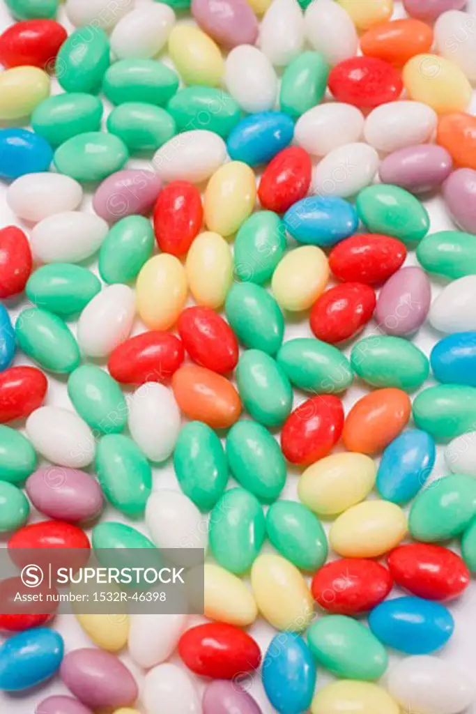 Coloured sugar eggs (full-frame)