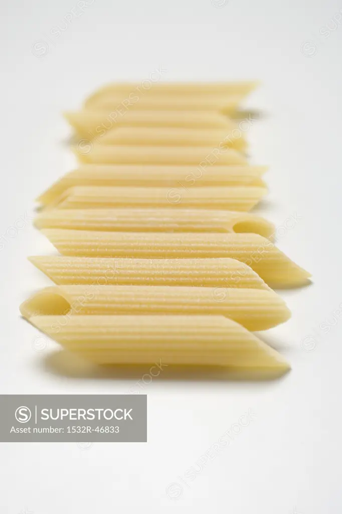 Several penne in a row