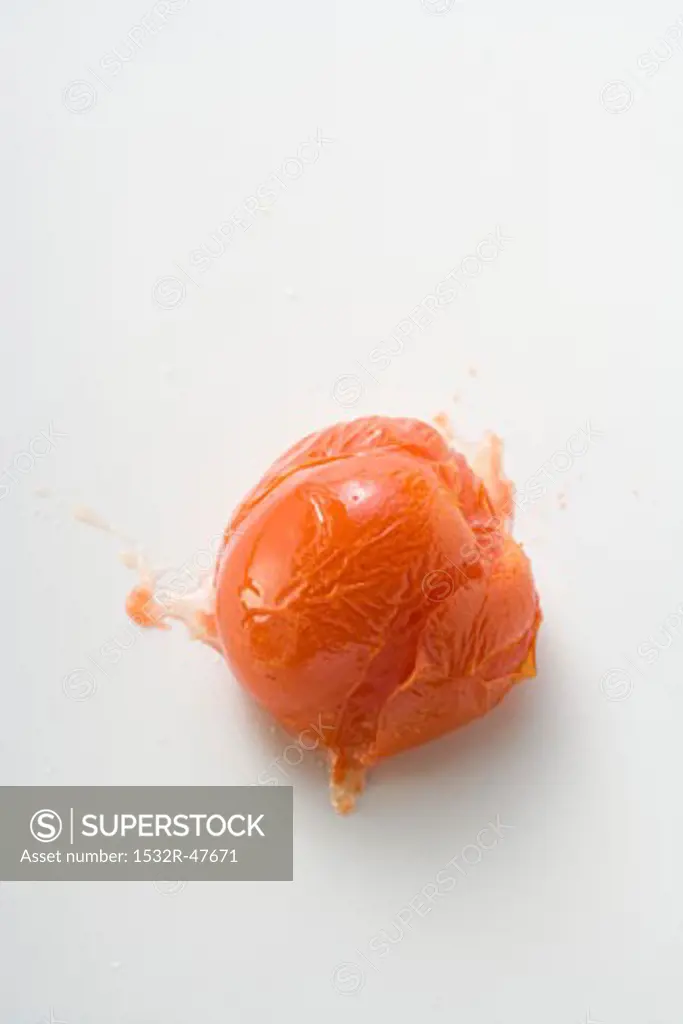 Burst cooked tomato