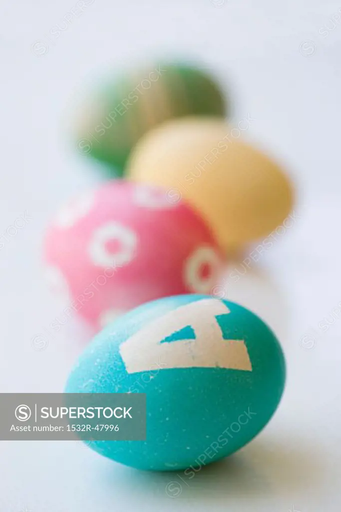 Four Easter eggs
