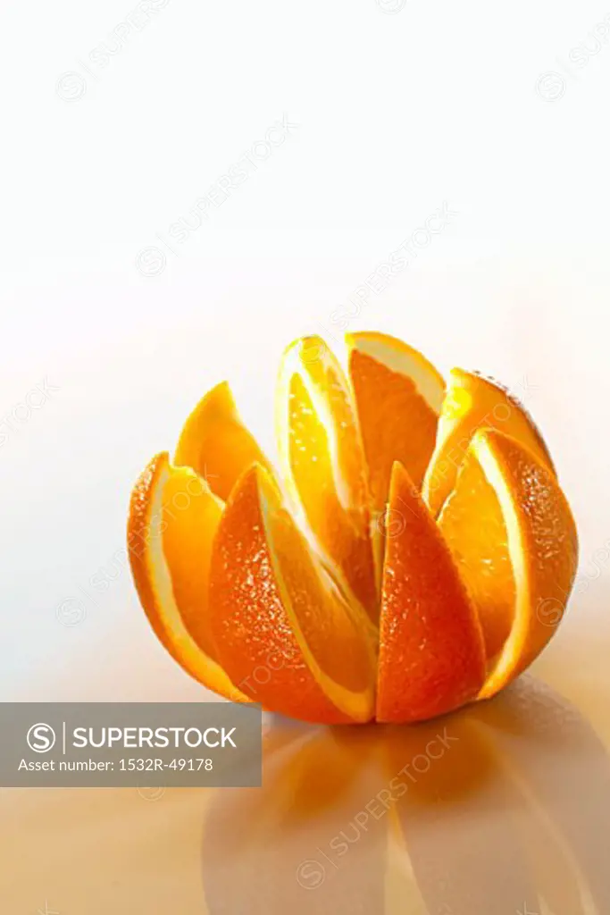 Orange, cut into sections