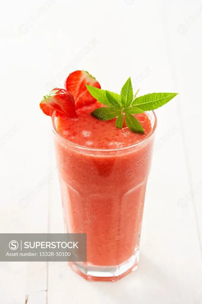 A strawberry shake