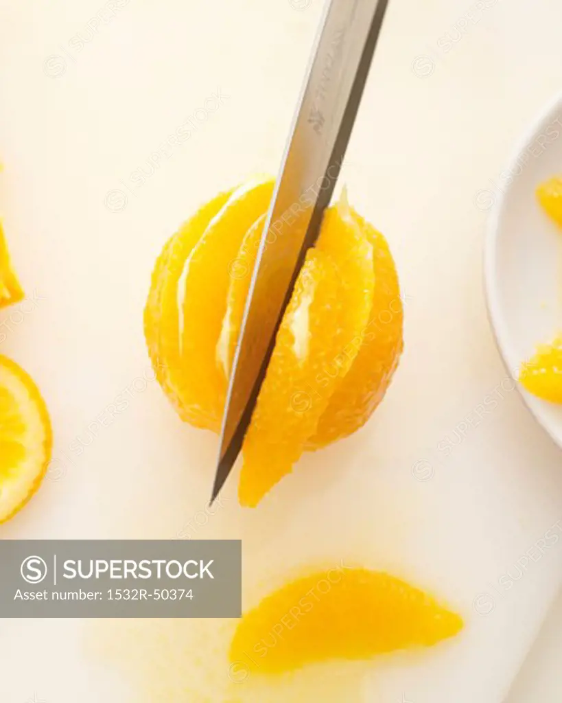 Segmenting an orange