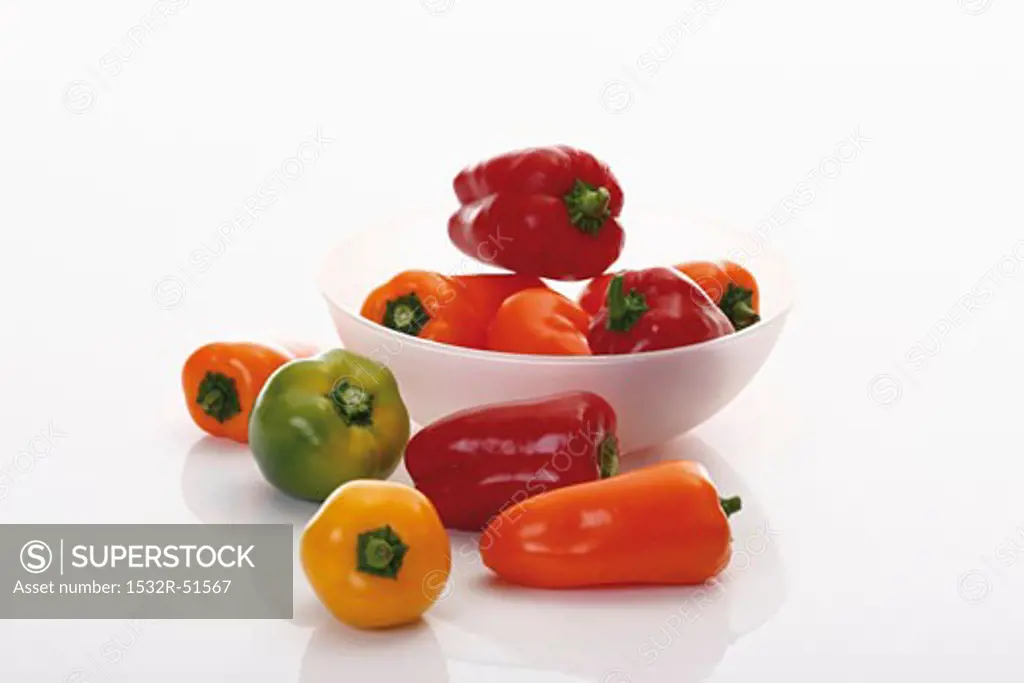Assorted baby peppers