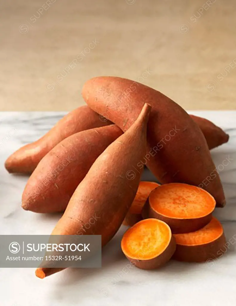 Whole and Slices Yams