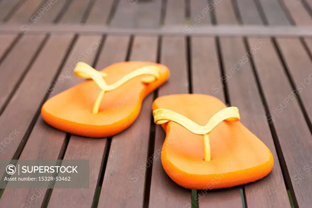 Flip-flops on decking