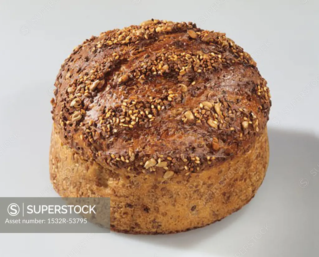 Round multigrain bread