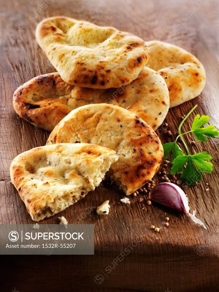 Spicy pita bread