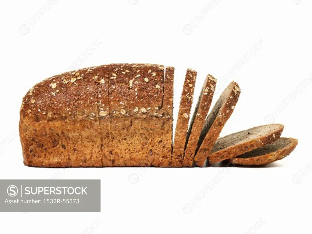 Wholemeal bread, sliced