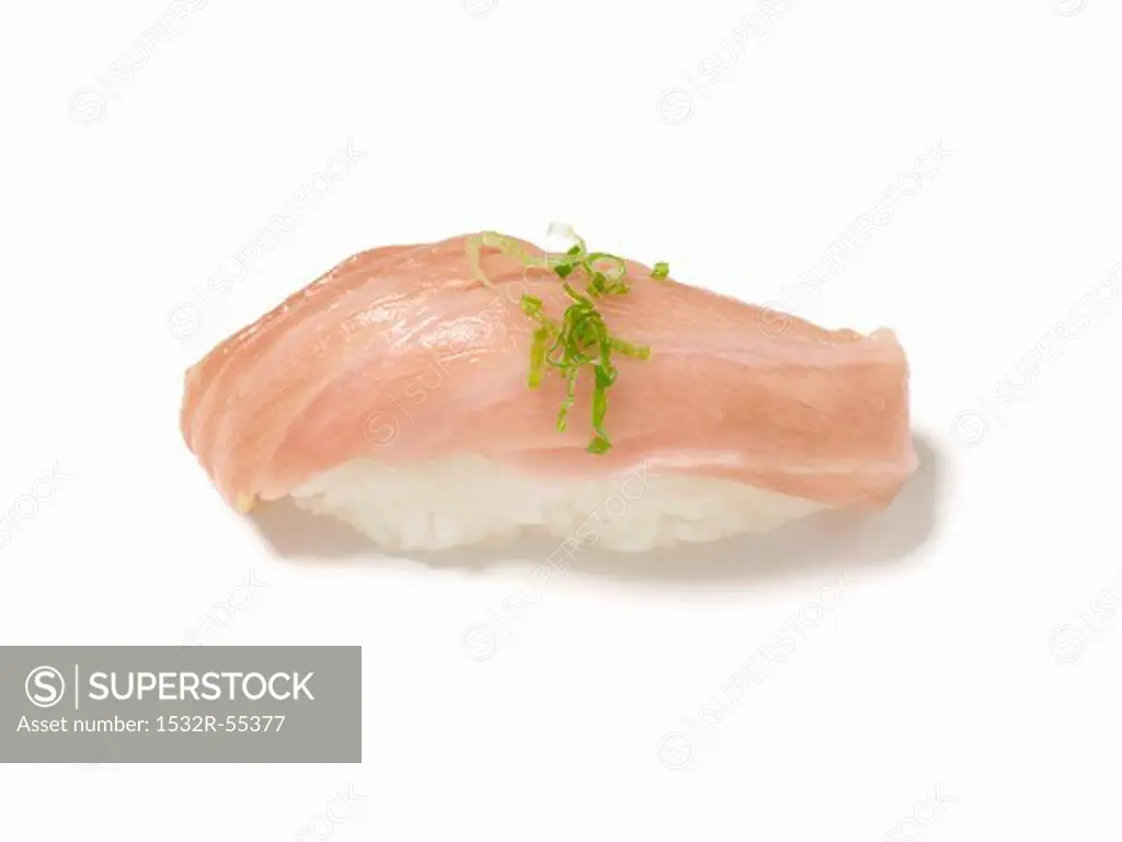 Toro nigiri with tuna