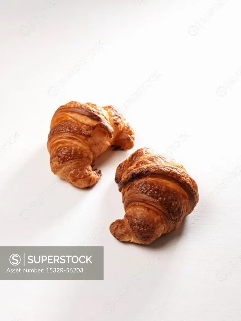 Two croissants