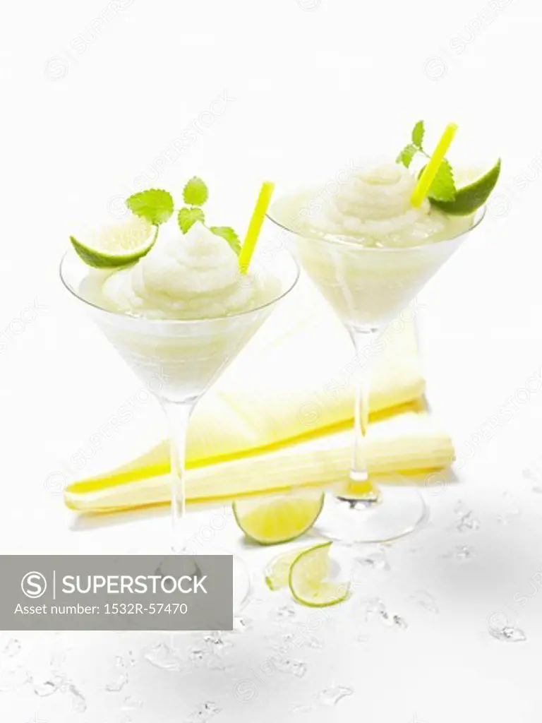 Frozen vodka lemon
