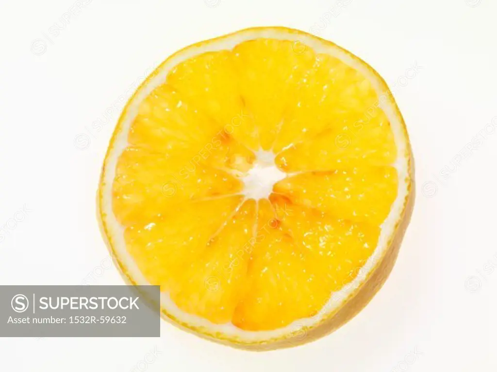 A slice of blood orange (seen from above)