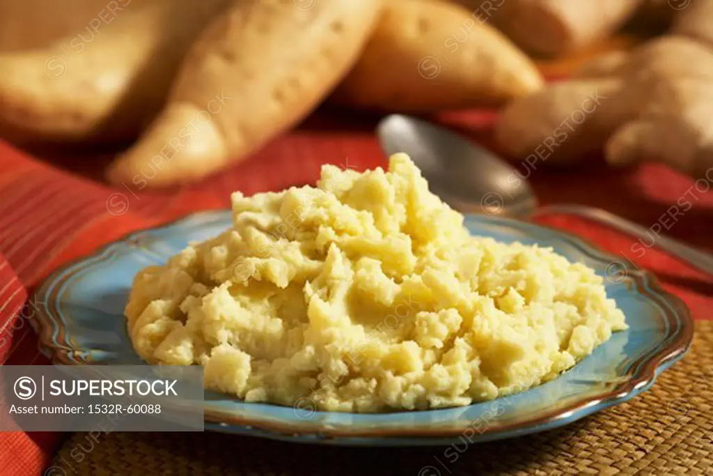 Dish of Mashed Potatoes